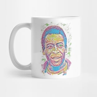 PELE - The Legend - Abstract Portrait Mug